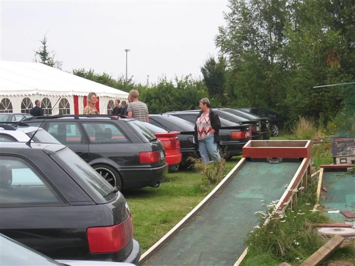 Audi 100 5S Type 43 - Til træf. 6 stk S2 og 2 stk RS2 + 1 URquattro samlet, sjældent syn. Derudover var der endnu 1 S2+1 URq mere som ikke ses på billedet. billede 20