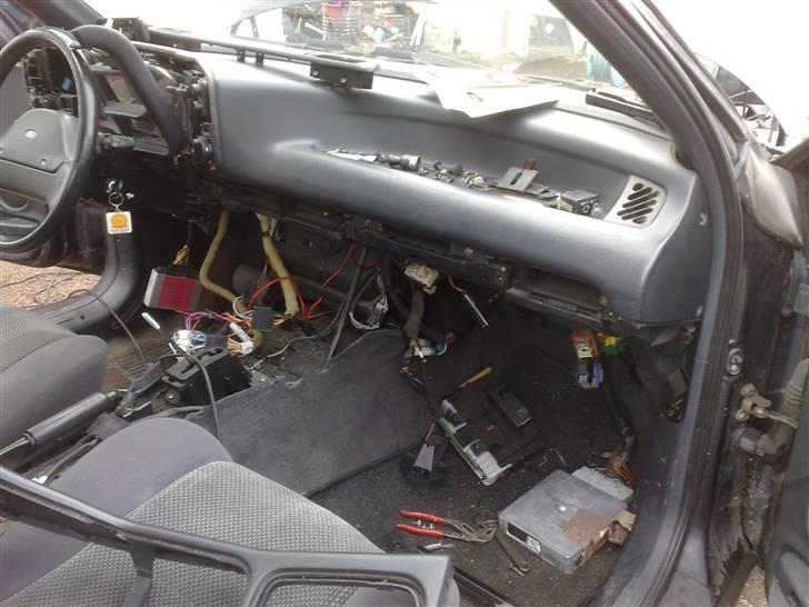 Ford scorpio 2,9 EFI (byttet) - var ikke noget varme i da jeg hente den men det fik jeg ikke noget afvide om.... men nu virker det fint billede 16