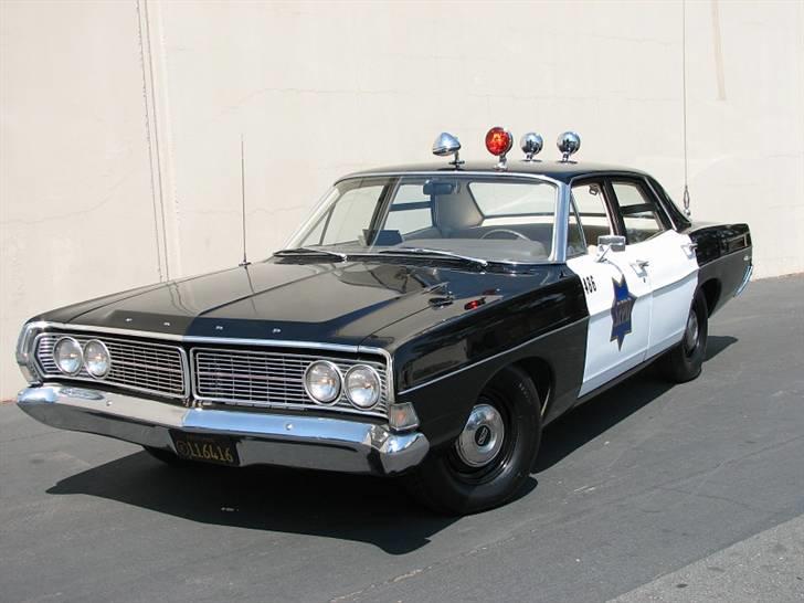 Amerikaner Ford SFPD *SOLGT* - San Francisco Police Department - Police Cruiser fra 1968 billede 1