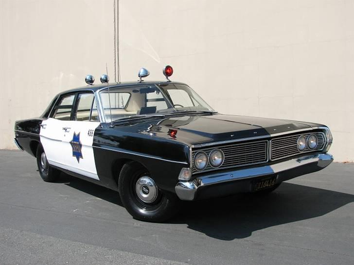 Amerikaner Ford SFPD *SOLGT* billede 3