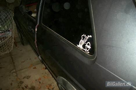 VW Golf II Gti 16v.solgt - Dejligt klistermærke billede 3