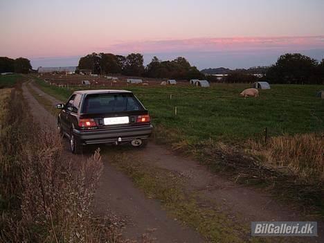 Nissan Sunny 1600 GTI  - Som den står nu, men bag kofanger skal ændre en del, og muligvis sænkes lidt mere billede 5