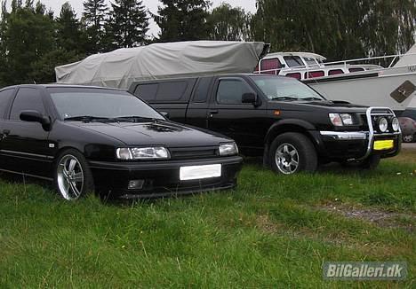 Nissan King-cab 4WD SOLGT - Min King-cab og sønnens Primera billede 7