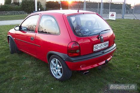 Opel Corsa B Swing #SOLGT# - Bilen bagfra billede 2