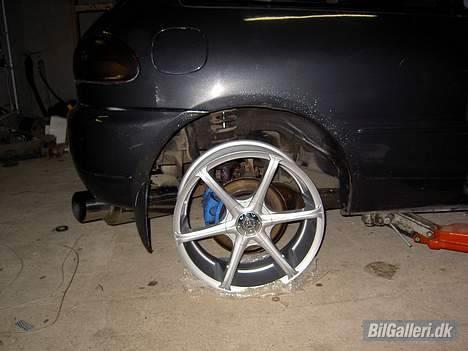 Mitsubishi colt - Mine nye 18". Mangler bare lige nogle dæk.Det må vente til foråret billede 9