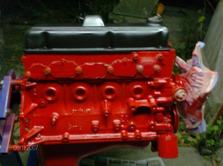 Opel Manta B - Her er den så malet og skal snart smides i... billede 20