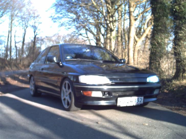 Ford escort rs 2000.( SOLGT ) - front her kan ses 10000k xenon billede 3