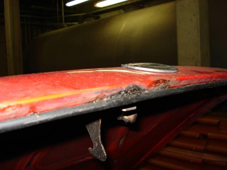 Opel kadett E 1,4i Fun *SOLGT* - begyndene rust i kølerhjelm.. sikkert fra stenslag billede 19