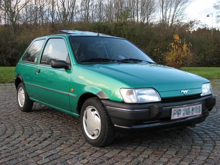 Ford Fiesta SOLGT - Den eneste Mustang Fiesta i DK! billede 1
