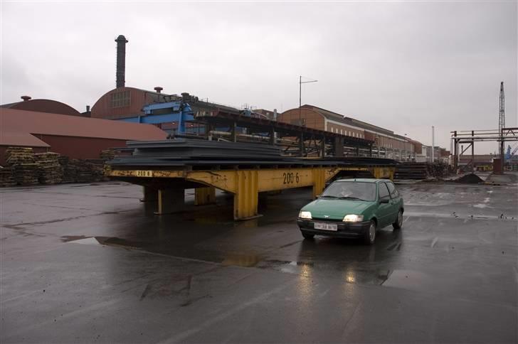 Ford Fiesta SOLGT - Var lige en tur på Dansteel med Mustangen billede 3