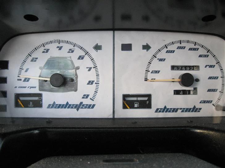 Daihatsu Charade 1.6 Byttet - Ja hvor fint er det ikke lige? ;-) billede 8