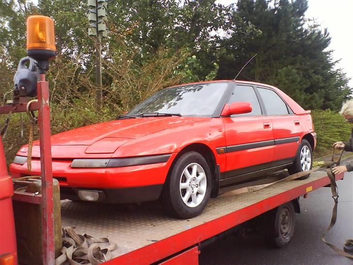 Mazda 323f - Da den blev hentet hjem fra jylland billede 1