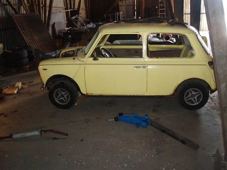 Mini morris 850 cc - næsten som jeg fik den. billede 5