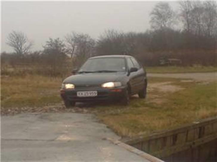 Toyota Corolla --> SOLGT <--  - Taget lige efter jeg fik den ..  billede 5