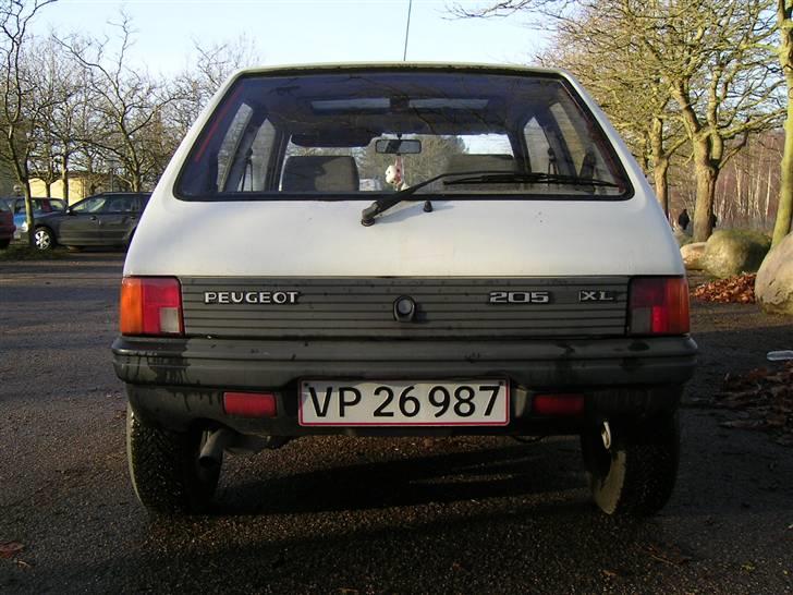 Peugeot 205 1,1 XL (Vinterbil) billede 5