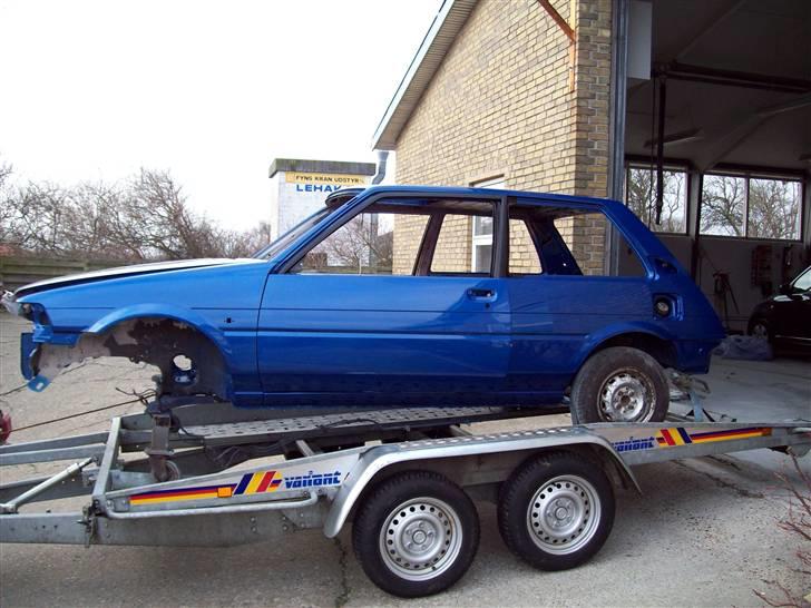 Toyota corolla gt smadret - Lige hentet den hos malern var sku en stor dag:d billede 5