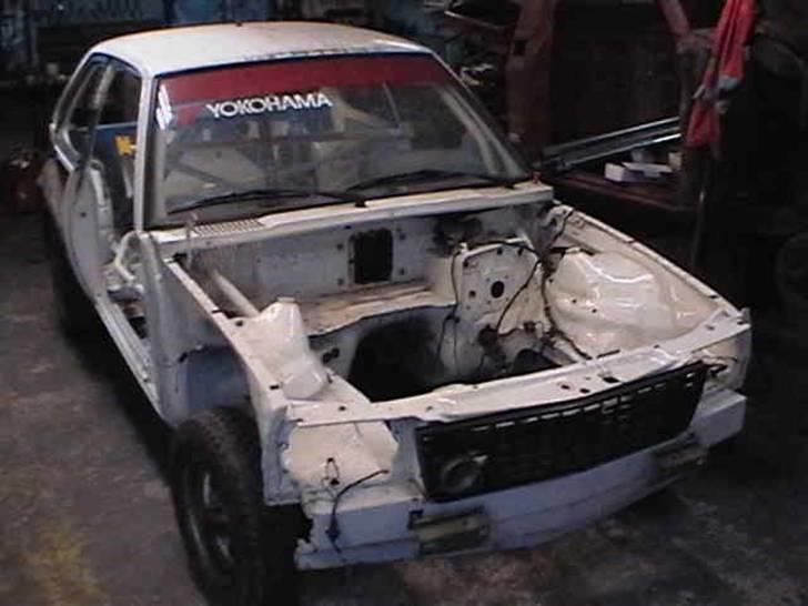 Opel ascona B rallybil 1979 billede 1