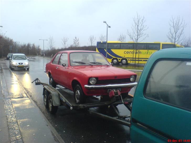 Opel Kadett C Solgt - Her inde på tanken på Fyn på vej hjem billede 11