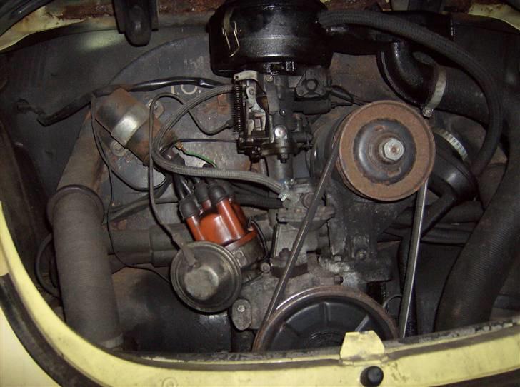 VW bobbel - motoren billede 1
