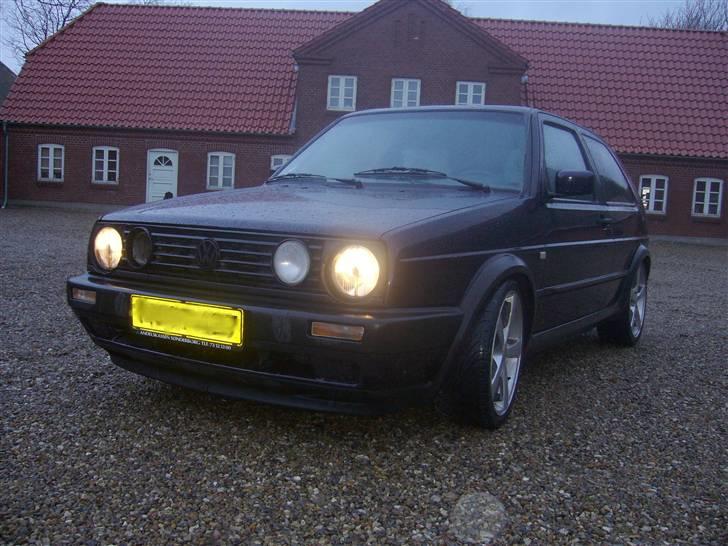 VW Golf 2 GTD Fire And Ice - Uhh lækker front. tænker lidt på en gril til kun 2 lygter. billede 14