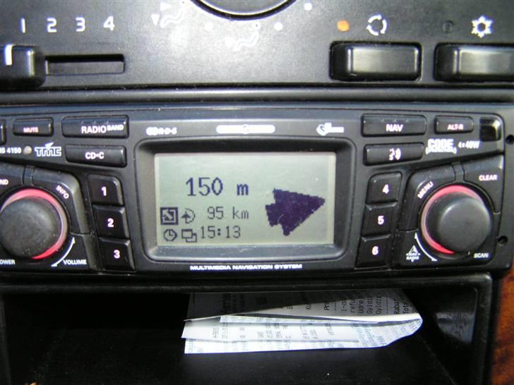 Volvo 850 T5 st.car   - VDO Dayton med navigation-har jeg aldrig mødt før billede 10