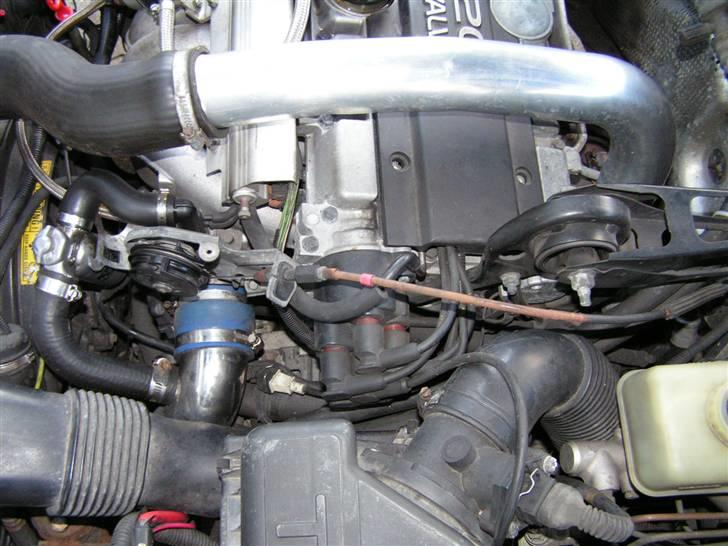 Volvo 850 T5 st.car   - Når gummislanger står af : så på med rustfrit stål ! billede 12