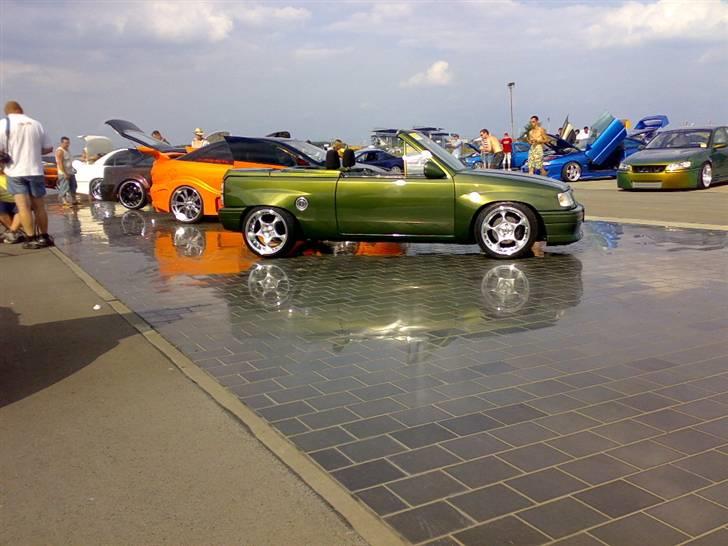 Opel corsa A cab  - show and shine med de andre danske rødder fra fyn ved blitz hits 2007! billede 17