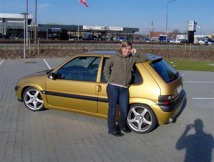 Citroën Saxo VTS (Guld Raketten) - Damen og bilen, mums... billede 9