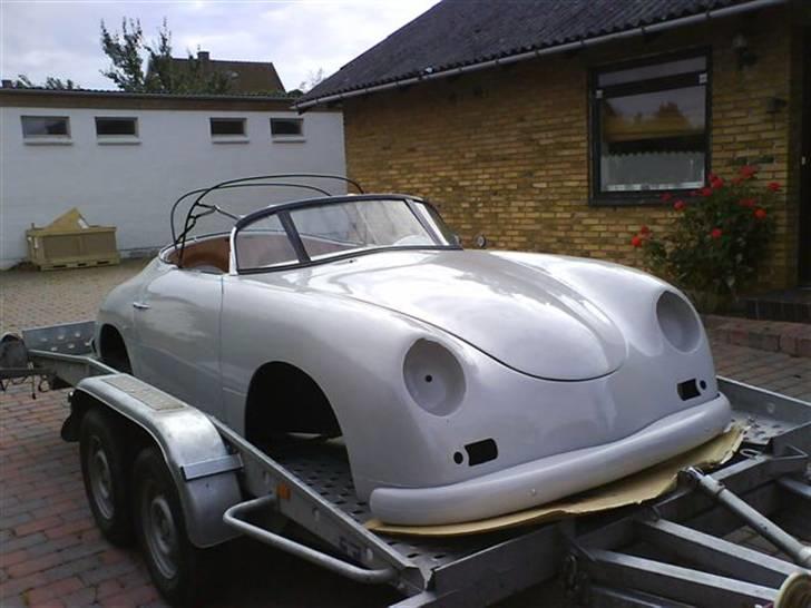 Porsche 356 Speedster Replica - Karrosen som den så ud da jeg hentede den i jylland billede 4