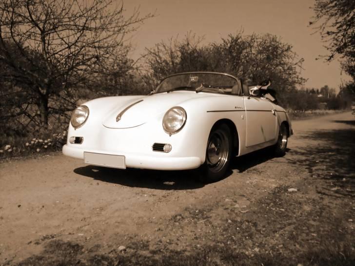 Porsche 356 Speedster Replica - Sommer på skovvejen oldschool billede 19