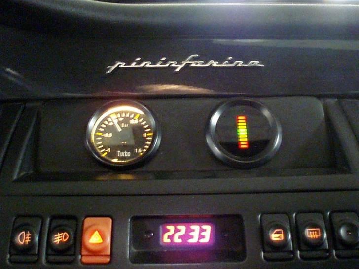 Fiat Coupe 16V Turbo plus - Luftdyssen er fjernet til fordel for blandings og trykmåler. Er igang med at lave det lidt om billede 4