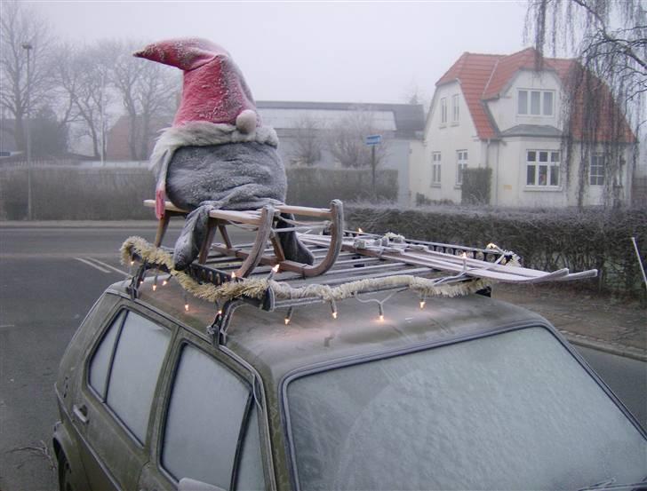 VW Golf 1 Head Turner - Jule hygger sig altid når vi er på tur. Og han spreder en del Glæd og smil billede 5