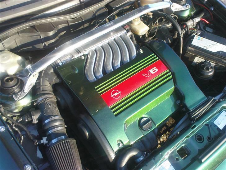 Opel astra f 2,5 v6 SOLGT! - efter og have polerte indsugning op billede 15