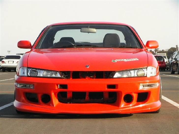 Nissan Silvia S14 !!!SOLGT!!! - Fed front efter min mening!! dog uden intercooler... billede 1