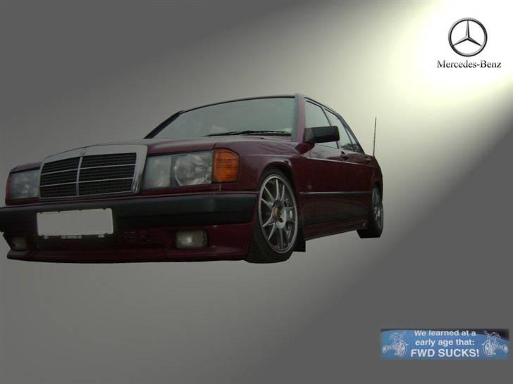 Mercedes Benz  190 D 2,5 (totalskadet) billede 1