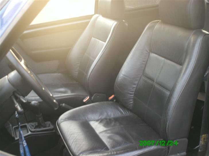 Fiat  Uno Turbo i.e. Racing. - pæn læderkabine billede 6