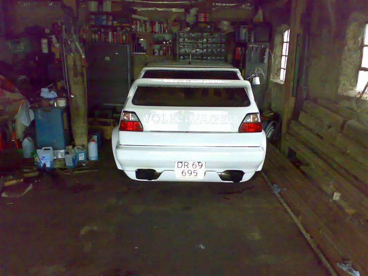 VW Golf 2 vr6 (Solgt) - hehe ja lidt bred er den da ;) billede 5