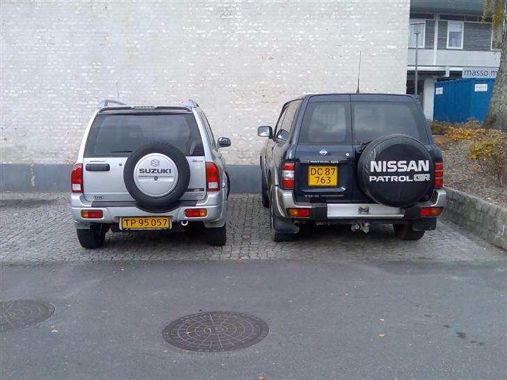 Nissan patrol  y61 - vitara  en 4x4    yeah right  billede 5