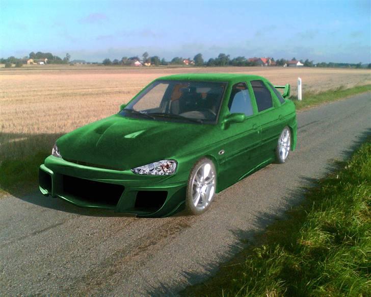 Ford Escort 1,6 16v  - Sådan skulle den ca have se ud hvis jeg havde lavet den færdig... billede 20
