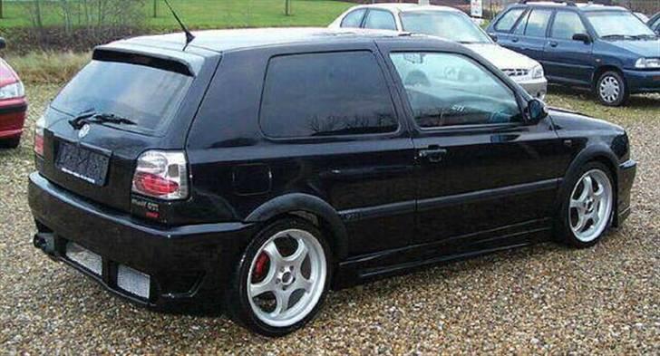 VW golf 3 GTI 16v  - som den så ud da jeg købte den.! GRIMT billede 2