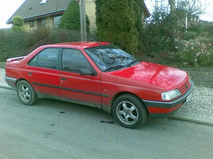 Peugeot 405  "Puggen" - Billede af bilen, fra den nye ejer! billede 15