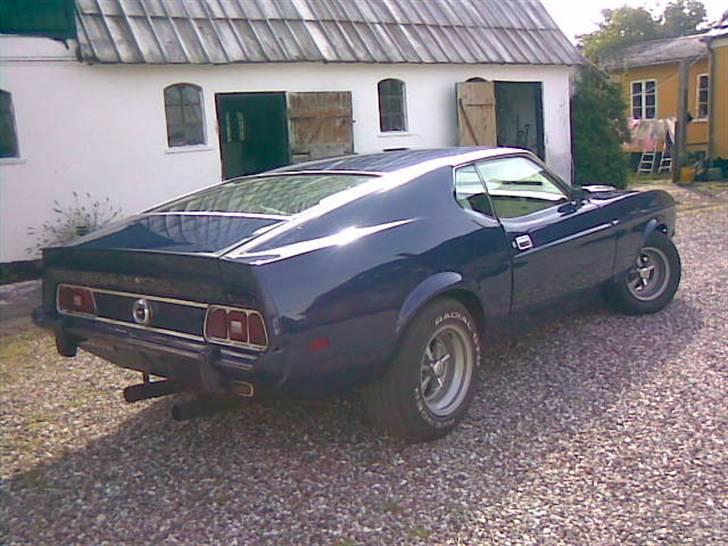 Ford mustang sportsroof - ude i solen igen efter en større omgang på værkstedet billede 2