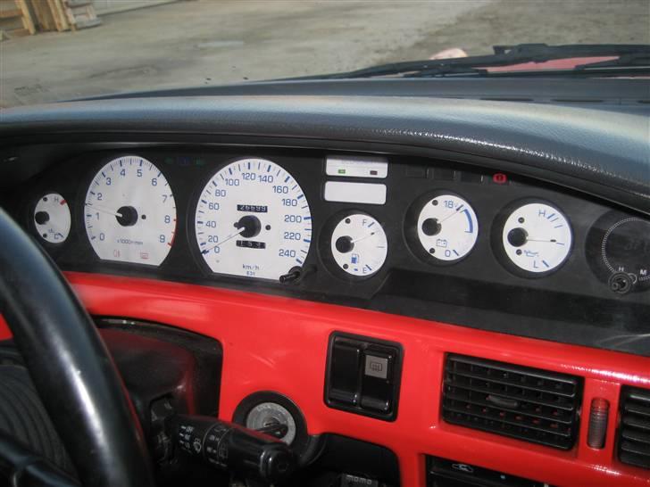 Toyota Corolla GTi  - (Solgt) - Med de hjemmelavede hvide urskiver i! billede 11