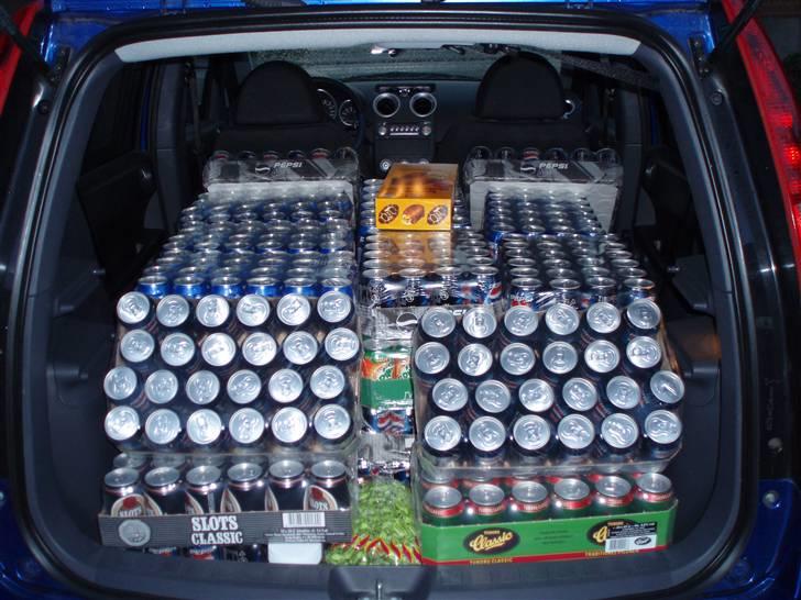 Mitsubishi Colt Z30 1.5 - lille shoppe tur 46 kasser øl, vand + slik, kørte ligt 14.5 km l billede 17