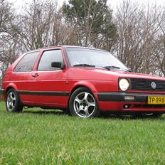 VW golf 2 gtd solgt.