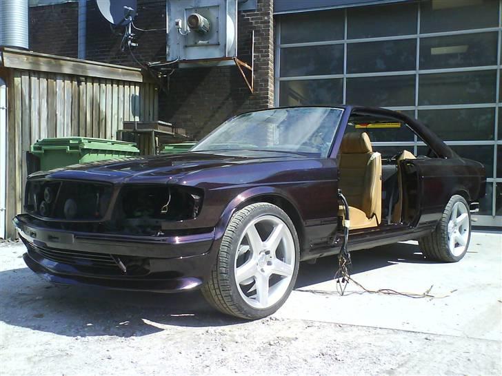 Mercedes Benz 500 sec Solgt billede 13