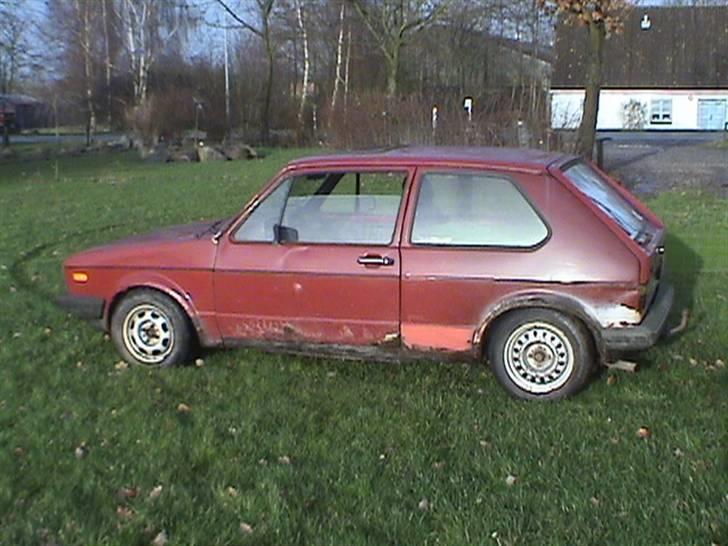 VW golf 1 SKROTTET billede 1