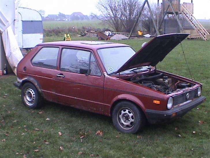 VW golf 1 SKROTTET billede 3