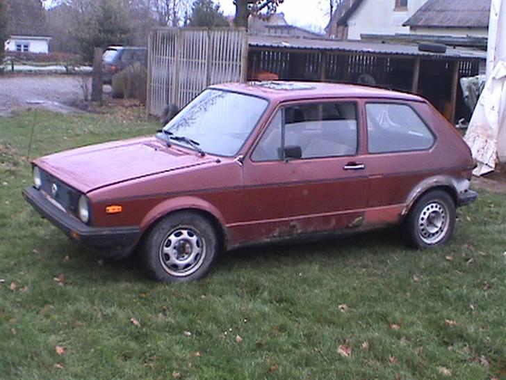 VW golf 1 SKROTTET billede 5