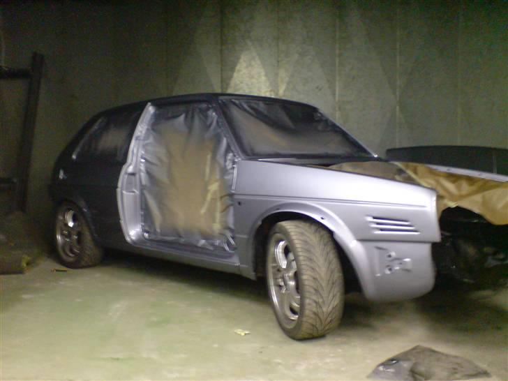 VW golf 2 vr6 - så er bilen sku malet billede 8